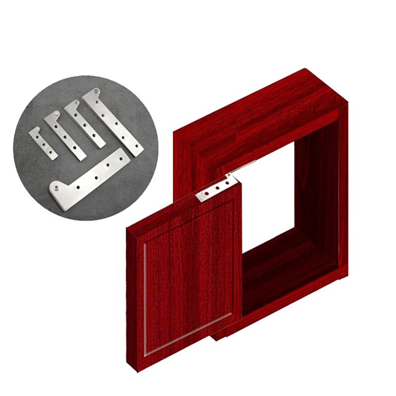 Furniture And Hardware Supplies - Conector de acero inoxidable para puerta,