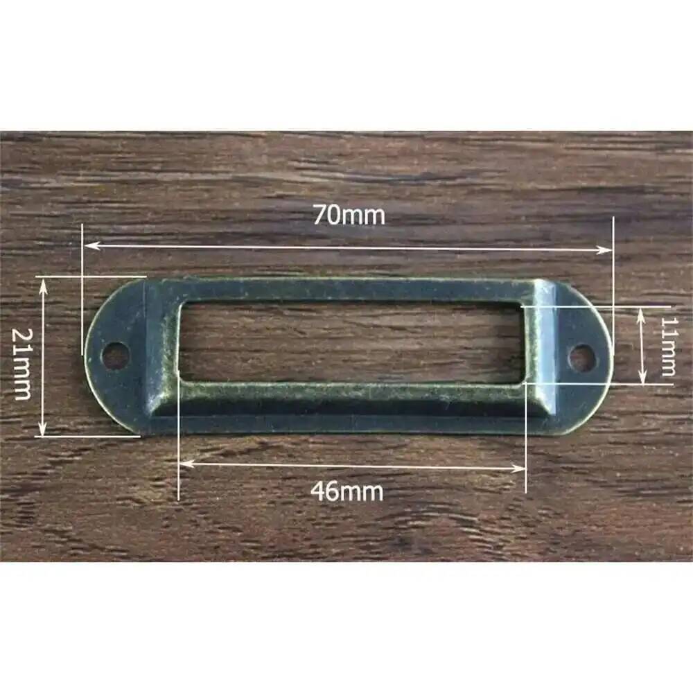 Furniture Hardware Names - Porta tarjetas con nombre de álbum