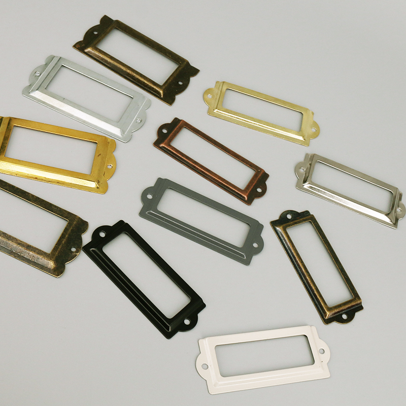 Marco de etiqueta de hierro an - Furniture Hardware Names reseña y precio