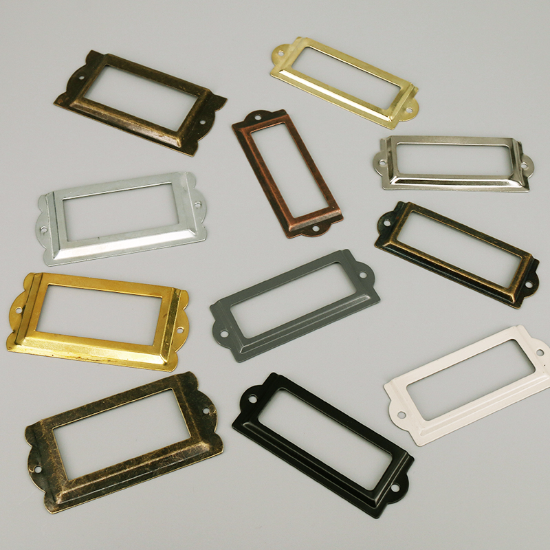 Marco de etiqueta de hierro an - Furniture Hardware Names reseña y precio