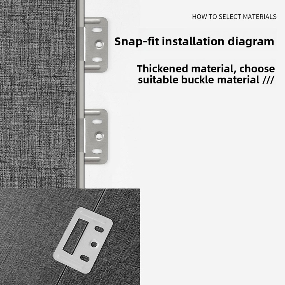 Clips de instalacin de paneles - Furniture And Hardware Supplies reseña y precio