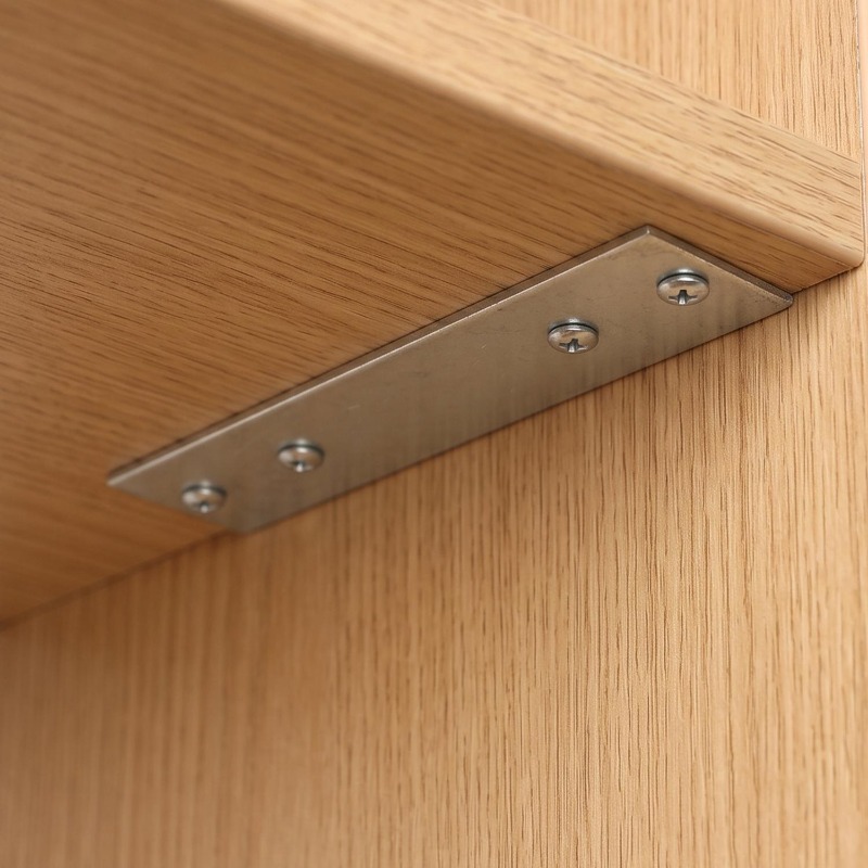 Soportes rectos de alta resist - Furniture And Hardware Supplies reseña y precio