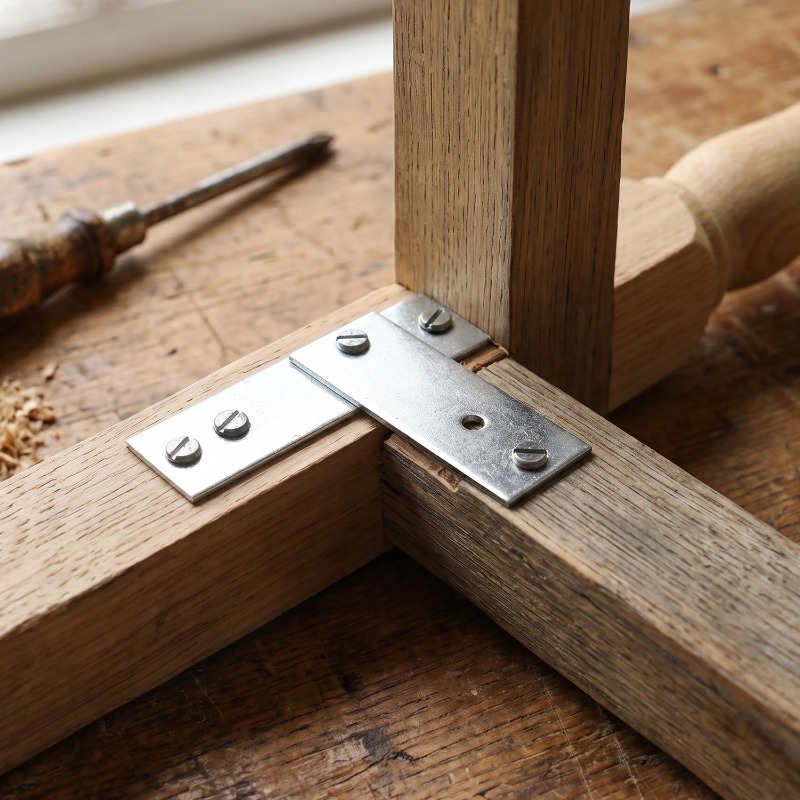 Soportes rectos de alta resist - Furniture And Hardware Supplies reseña y precio