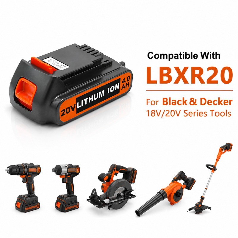 Batería de 20V 6.0Ah para herr - Black+Decker Tool Cordless reseña y precio